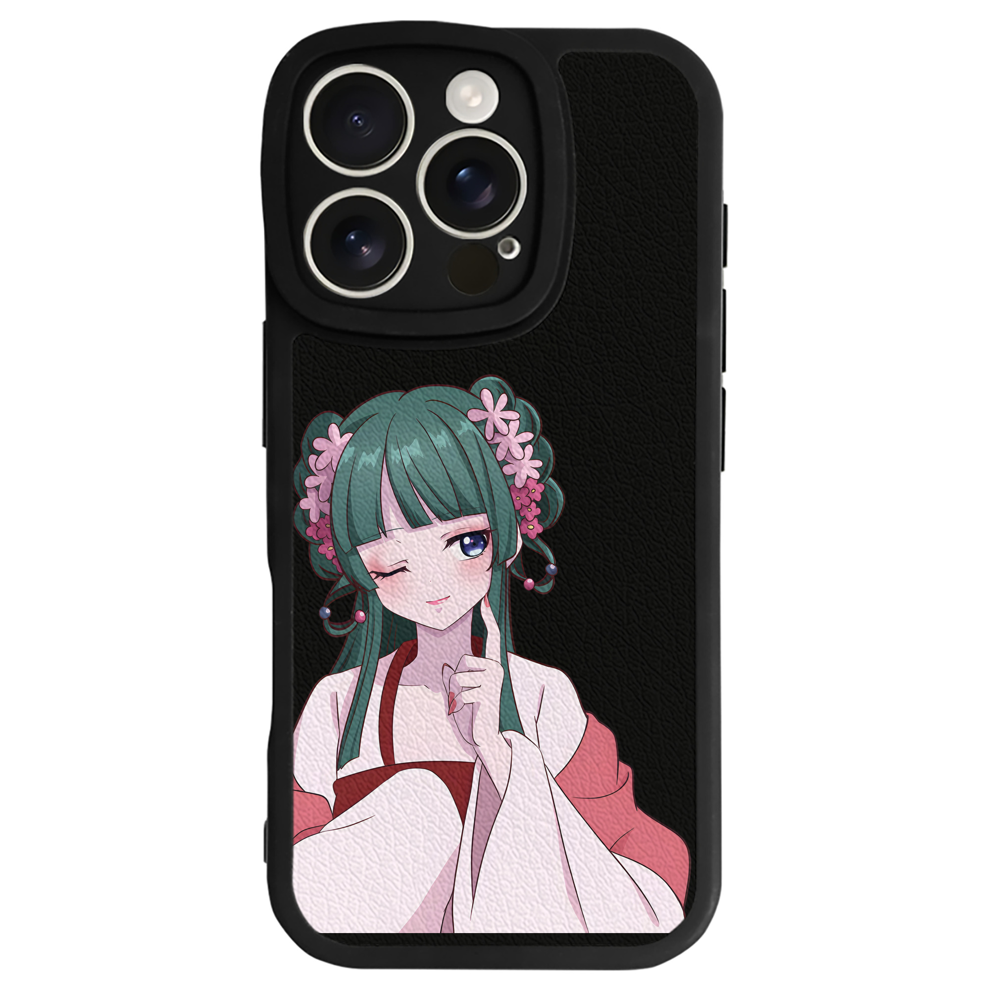薬屋のひとりごと The Apothecary Diaries 【iPhone 16シリーズ対応】シリコンスマホケース（レザー調） 材質：シリコン